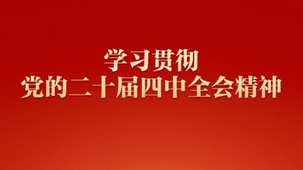專題 | 學(xué)習(xí)貫徹黨的二十屆四中全會精神